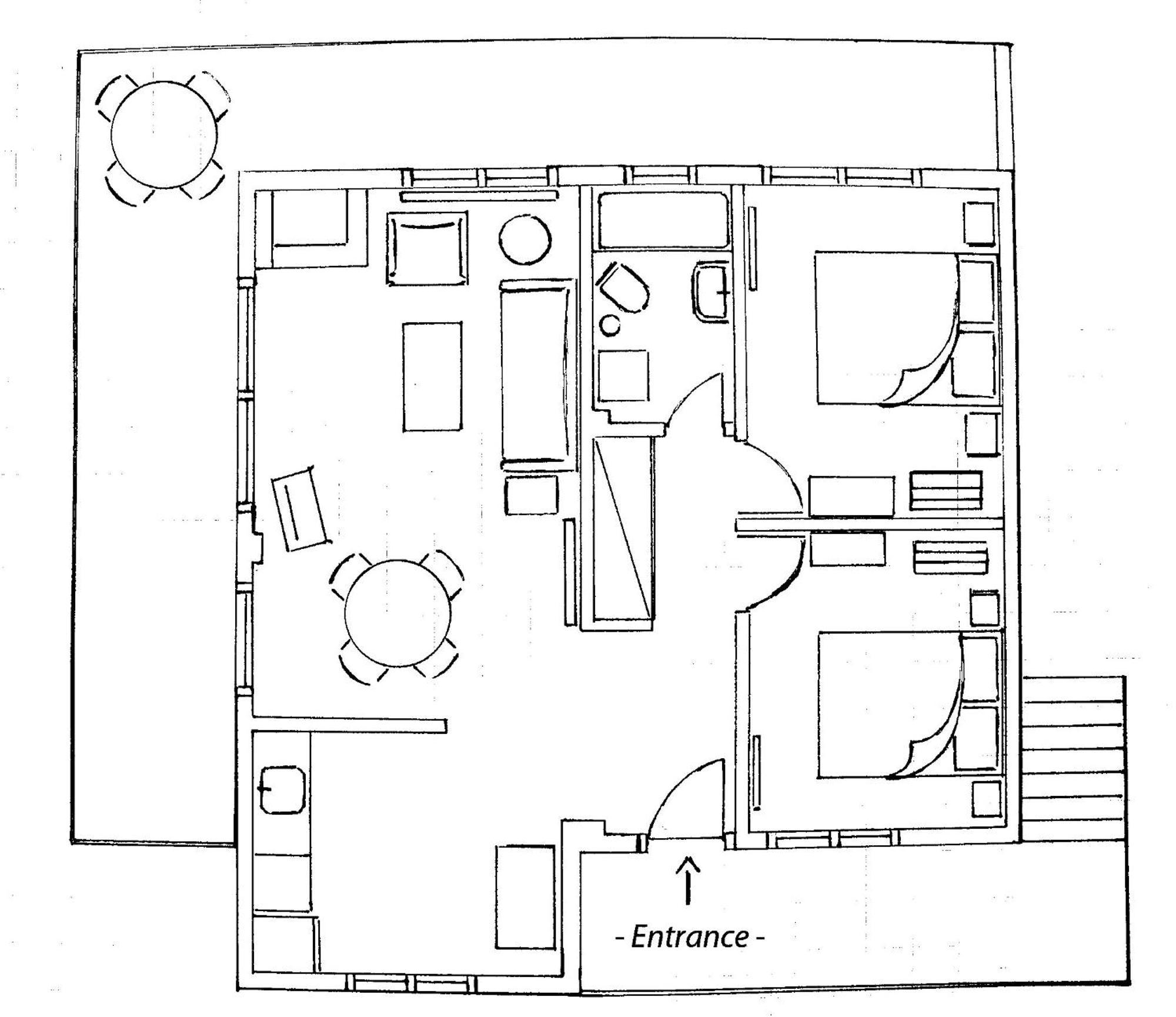 אגיה טריאדה Villa Kiza Apartments מראה חיצוני תמונה